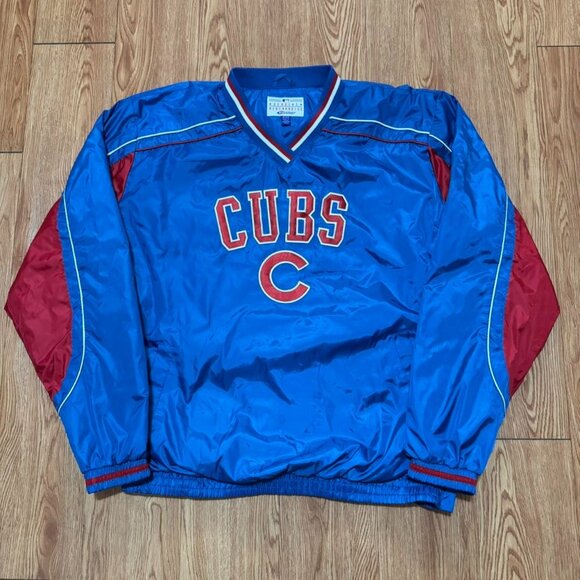 Chicago Cubs MLB Genuine Merchandise Embroidered‎ Windbreaker - Picture 1 of 6